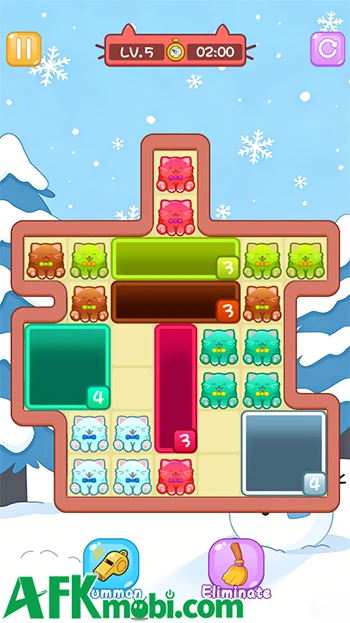 Meow Block: Color Collect - Di chuyển những khối hố để gom mèo Meow Block: Color Collect - Di chuyển những khối hố để gom mèo