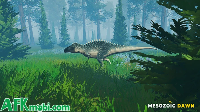 Mesozoic Dawn Mobile đưa game thủ nhập vai khủng long sinh tồn