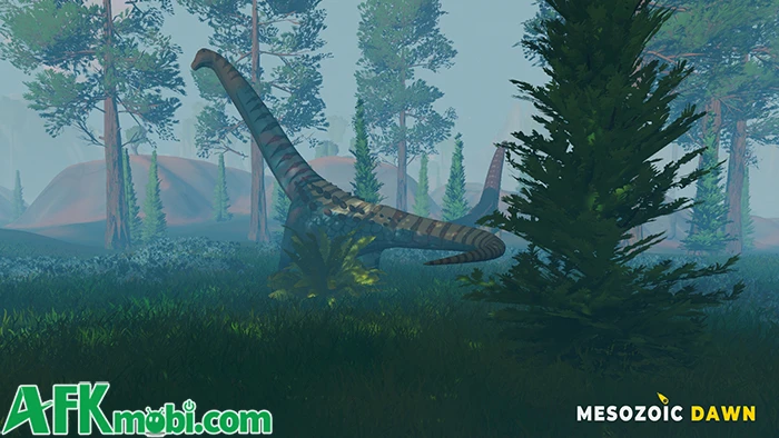 Mesozoic Dawn Mobile đưa game thủ nhập vai khủng long sinh tồn