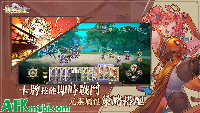 Mirror Of Time game nhập vai phiêu lưu kết hợp chiến thuật thẻ bài