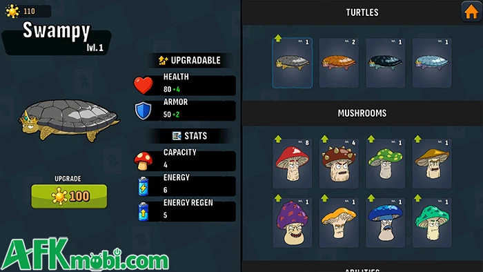 Mush Boom game bắn súng canh tọa độ PvP lấy chủ đề cây nấm
