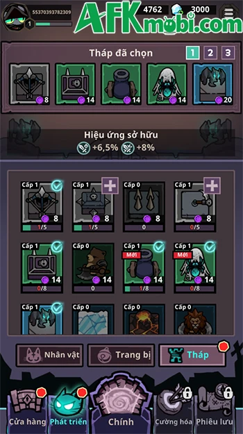 Nekomancer: Tower Defense - Phòng thủ trước các đợt vong linh Nekomancer: Tower Defense - Phòng thủ trước các đợt vong linh