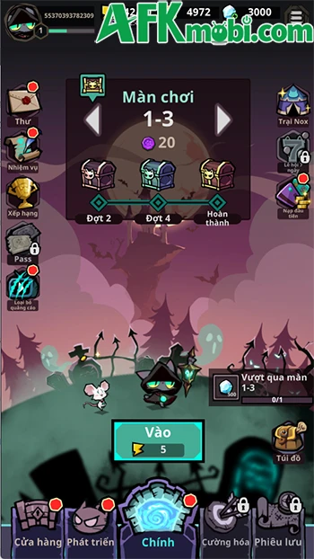 Nekomancer: Tower Defense - Phòng thủ trước các đợt vong linh Nekomancer: Tower Defense - Phòng thủ trước các đợt vong linh