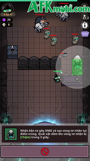 Nekomancer: Tower Defense - Phòng thủ trước các đợt vong linh Nekomancer: Tower Defense - Phòng thủ trước các đợt vong linh