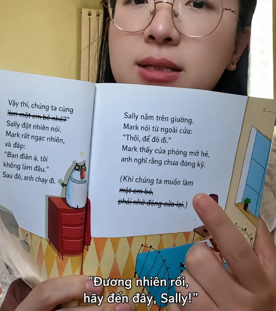 Người mẹ giật mình khi đọc những trang sách của con bởi nội dung không khác gì truyện s** trá hình Người mẹ giật mình khi đọc những trang sách của con bởi nội dung không khác gì truyện s** trá hình