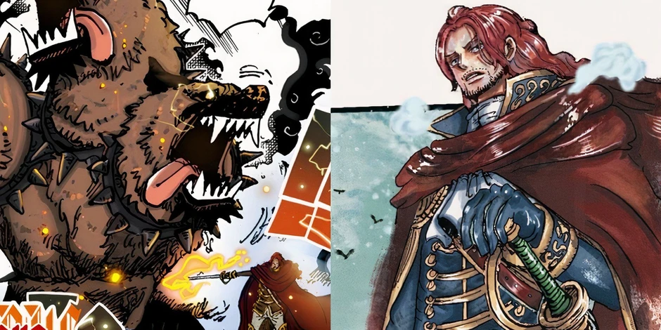 One Piece: Eiichiro Oda chính thức dọn đường cho sức mạnh trái ác quỷ Zoan Thần thoại của Shanks Tóc Đỏ One Piece: Eiichiro Oda chính thức dọn đường cho sức mạnh trái ác quỷ Zoan Thần thoại của Shanks Tóc Đỏ