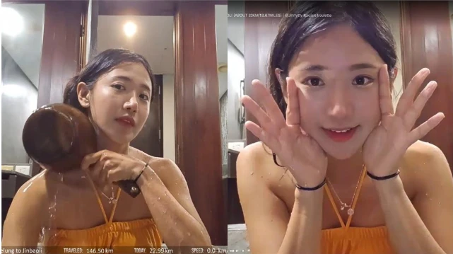 Phát trực tiếp cảnh t.ắ.m, nữ streamer hút hàng chục nghìn lượt xem Phát trực tiếp cảnh t.ắ.m, nữ streamer hút hàng chục nghìn lượt xem