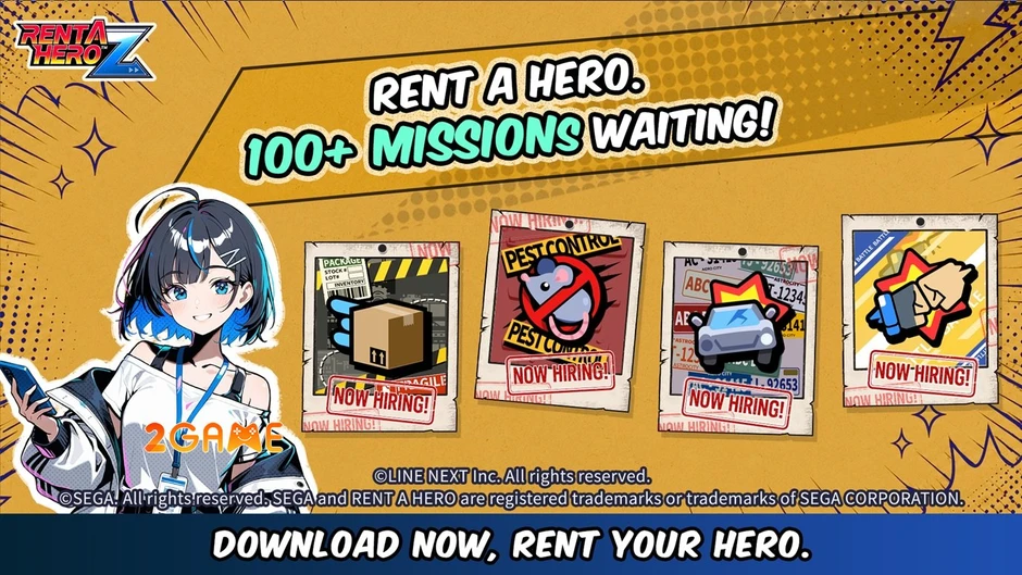 Rent A Hero Z - Làm Thu Ngân Để Có Tiền Làm Siêu Anh Hùng Rent A Hero Z - Làm Thu Ngân Để Có Tiền Làm Siêu Anh Hùng