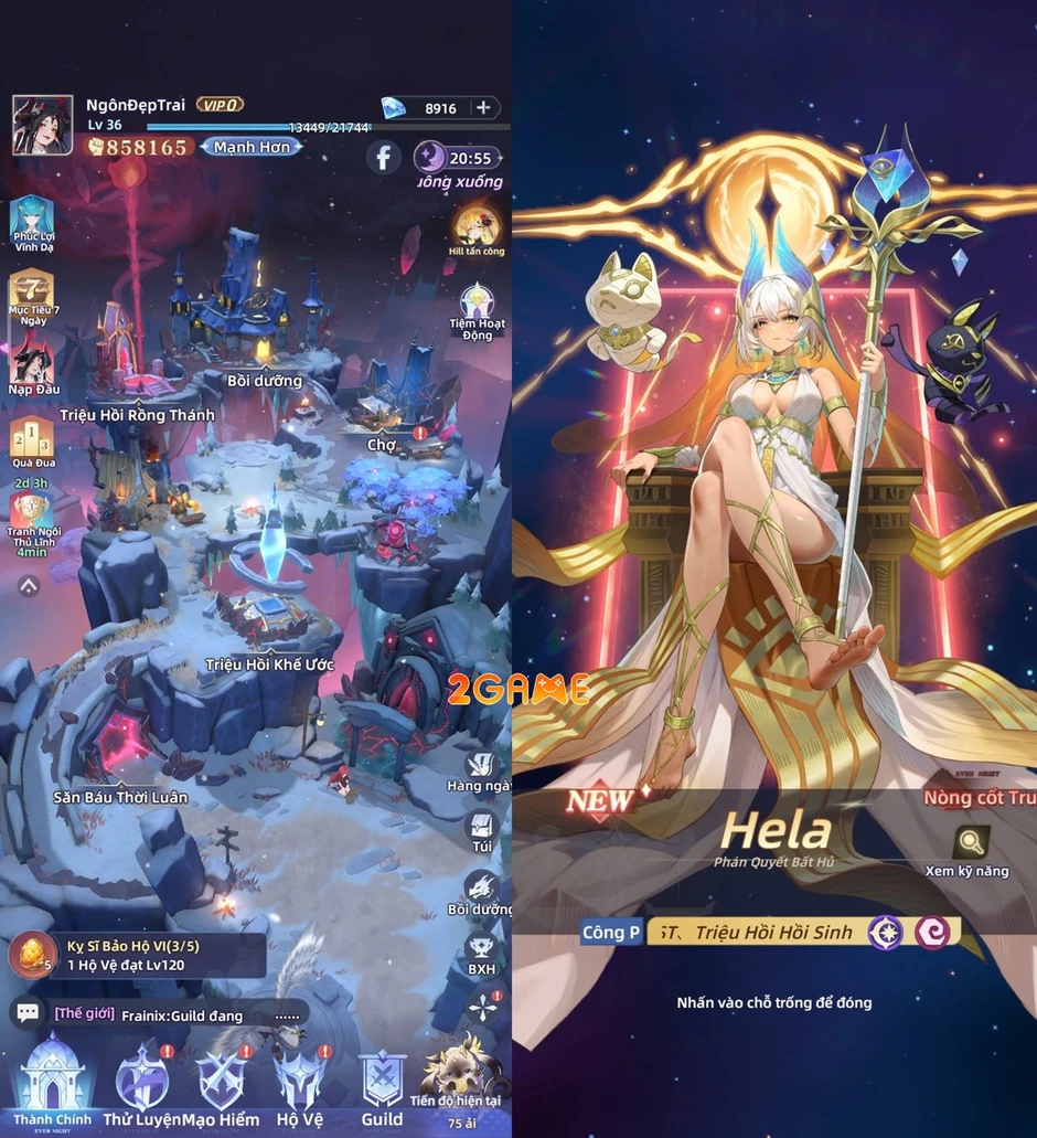 Review game Ever Night: Thức Tỉnh OEG