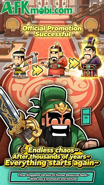 Samkok: Kingdom Crush pha trộn chủ đề Tam Quốc với hài hước