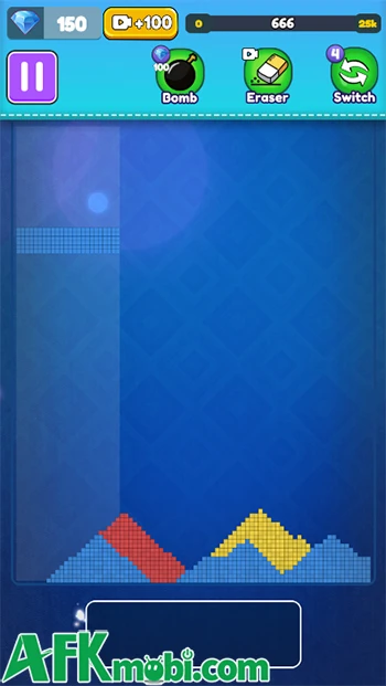 Sand Blast game giải đố xếp khối với hiệu ứng vật lý của cát Sand Blast game giải đố xếp khối với hiệu ứng vật lý của cát