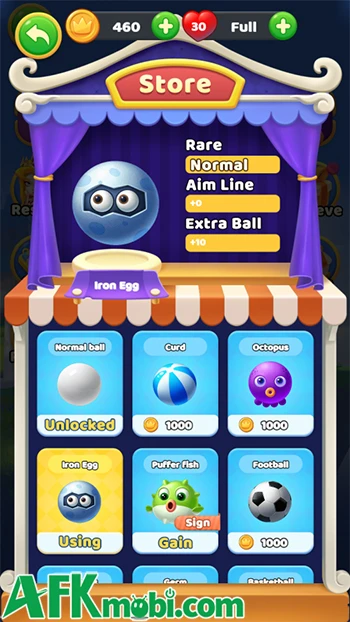 Shoot N Crush game arcade phá gạch bằng những quả bóng nảy