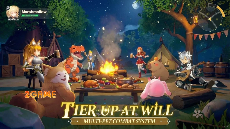 Skyria: Cloud Fantasia - Game MMO Tự Do Đổi Hệ Phái Trong Một Nốt Nhạc