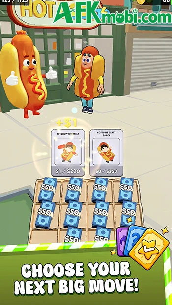 Street Life 2: Merge Tap Idle game clicker kết hợp yếu tố hợp nhất