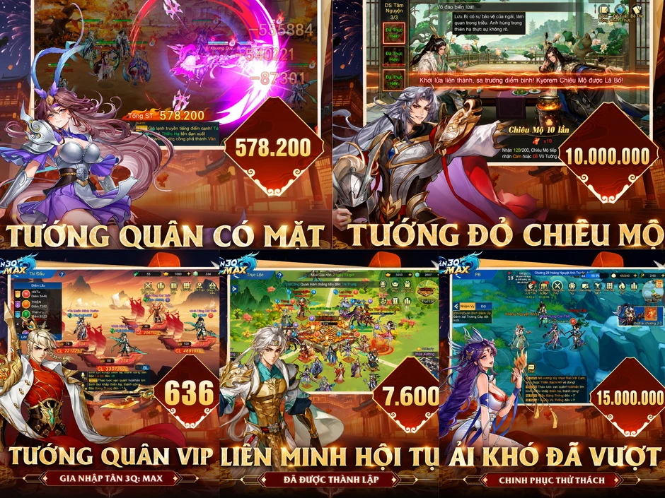 Tân 3Q: MAX ghi dấu ấn với cộng đồng đông đảo cùng loạt cột mốc ấn tượng Tân 3Q: MAX ghi dấu ấn với cộng đồng đông đảo cùng loạt cột mốc ấn tượng