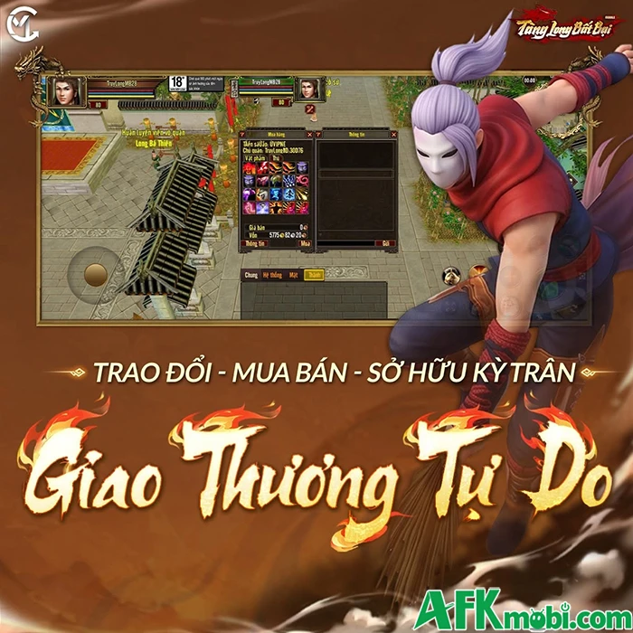 Tàng Long Bất Bại tái hiện lại TLBB Online huyền thoại trên di động