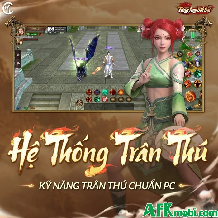 Tàng Long Bất Bại tái hiện lại TLBB Online huyền thoại trên di động