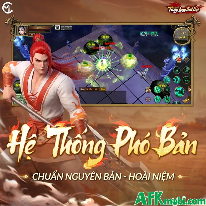 Tàng Long Bất Bại tái hiện lại TLBB Online huyền thoại trên di động