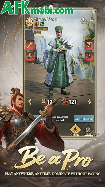 Three Kingdoms: Epic Tactics game chiến thuật cờ tự động