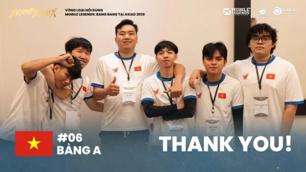 ASIAD 2026: Vòng Loại Khu Vực MLBB Ngày 4 - Cú Vấp Ngã Đáng Tiếc Trước Myanmar kenhtingame com thumb asiad 2026 vong loai khu vuc mlbb ngay 4 cu vap nga dang tiec truoc myanmar 17191782229898813 940w