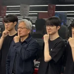 Cuộc gặp gỡ "lịch sử" giữa Jensen Huang và T1 khiến cộng đồng LMHT phấn khích kenhtingame com thumb cuoc gap go quot lich su quot giua jensen huang va t1 khien cong dong lmht phan khich e3ba1780708090661 940w
