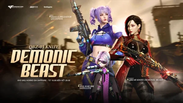 Săn Siêu Phẩm QBZ-03 Knife Demonic Beast Với Kho Báu Hoàng Gia Sapphire Mới Của Crossfire kenhtingame com thumb san sieu pham qbz 03 knife demonic beast voi kho bau hoang gia sapphire moi cua crossfire b74c1781641667988 940w