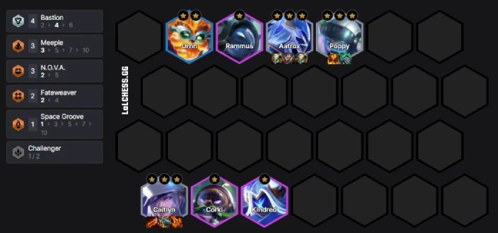 Tìm hiểu cách xây dựng Aatrox Caitlyn reroll - đội hình dị của ĐTCL 17.5b