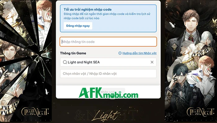 Tổng hợp gift code game Light and Night mới nhất trong tháng Tổng hợp gift code game Light and Night mới nhất trong tháng