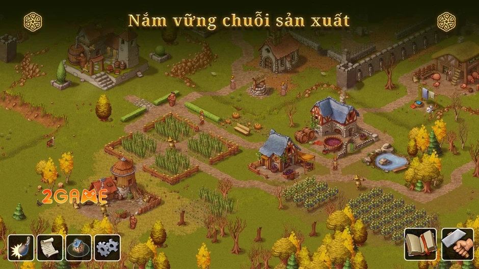 Townsmen - A Kingdom Rebuilt: Làm vua chưa bao giờ là việc dễ dàng Townsmen - A Kingdom Rebuilt: Làm vua chưa bao giờ là việc dễ dàng