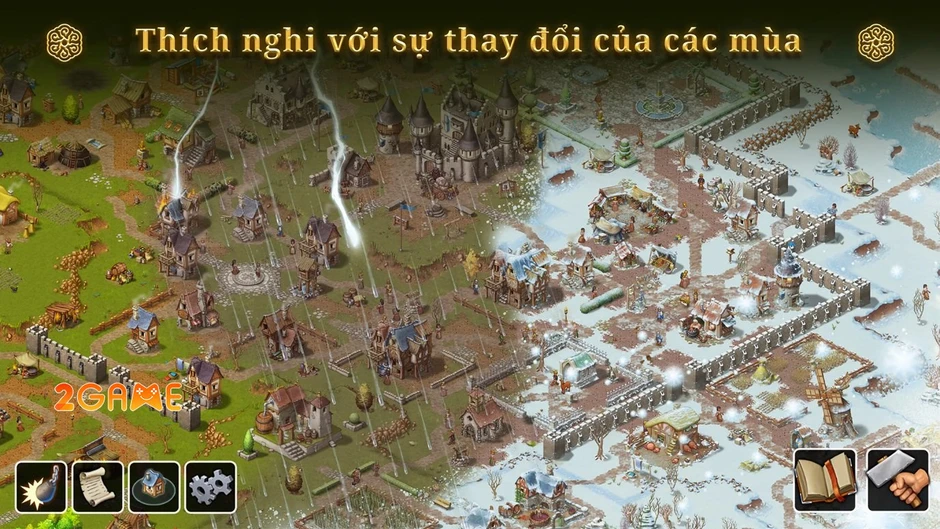 Townsmen - A Kingdom Rebuilt: Làm vua chưa bao giờ là việc dễ dàng Townsmen - A Kingdom Rebuilt: Làm vua chưa bao giờ là việc dễ dàng