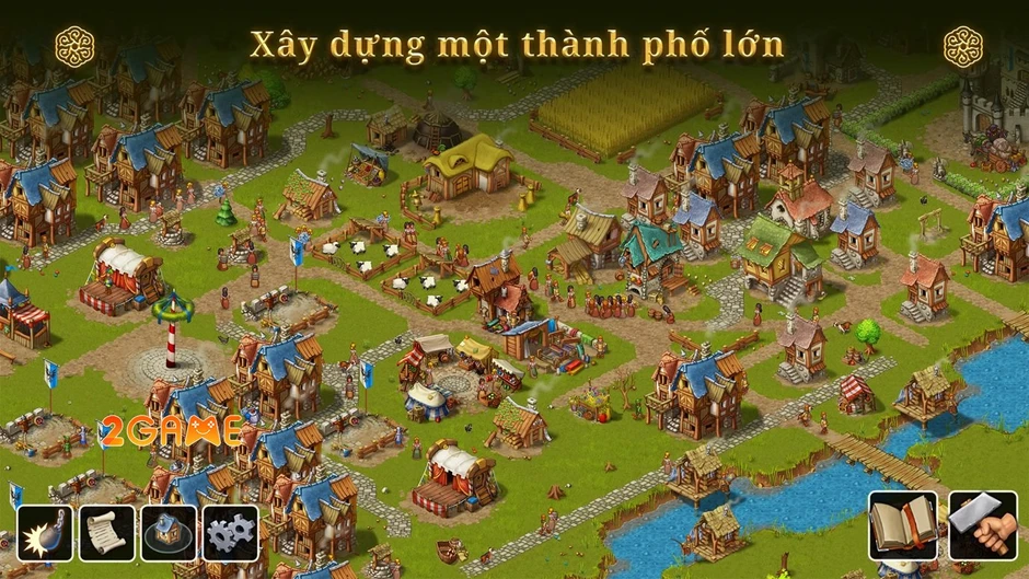 Townsmen - A Kingdom Rebuilt: Làm vua chưa bao giờ là việc dễ dàng Townsmen - A Kingdom Rebuilt: Làm vua chưa bao giờ là việc dễ dàng