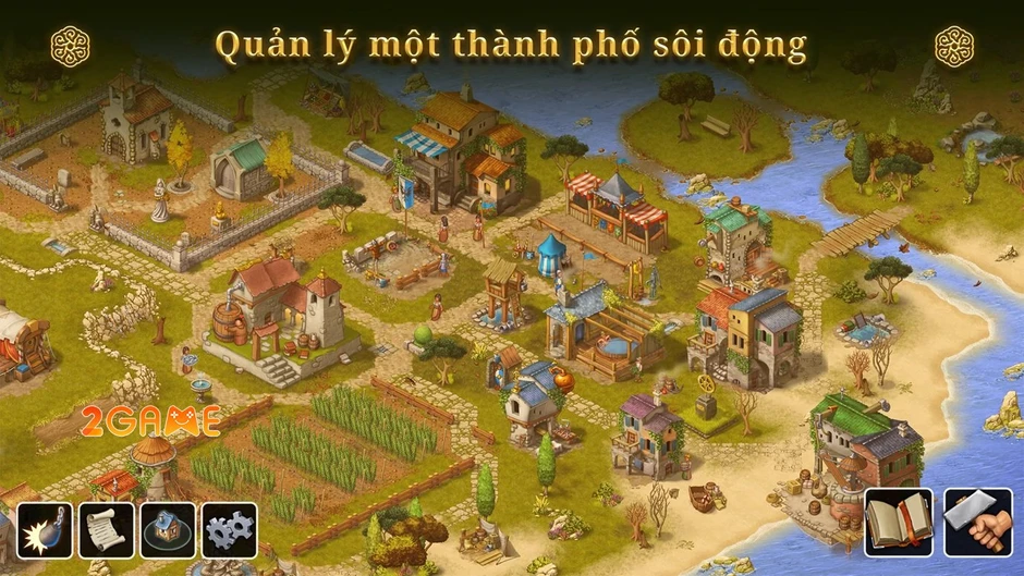 Townsmen - A Kingdom Rebuilt: Làm vua chưa bao giờ là việc dễ dàng Townsmen - A Kingdom Rebuilt: Làm vua chưa bao giờ là việc dễ dàng