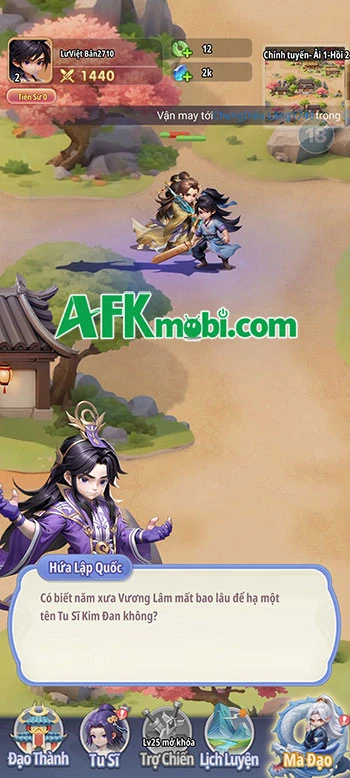 Trải nghiệm đấu tướng kết hợp tu tiên với Tiên Nghịch Mobile Trải nghiệm đấu tướng kết hợp tu tiên với Tiên Nghịch Mobile