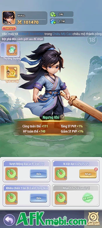Trải nghiệm đấu tướng kết hợp tu tiên với Tiên Nghịch Mobile Trải nghiệm đấu tướng kết hợp tu tiên với Tiên Nghịch Mobile