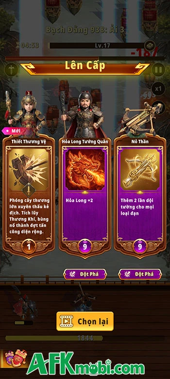 Trải nghiệm Nam Quốc Sơn Hà game phòng thủ chủ đề lịch sử Việt Nam