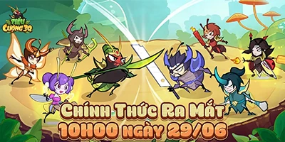 Trải nghiệm Tiểu Cường 3Q với thế giới côn trùng giả Tam Quốc