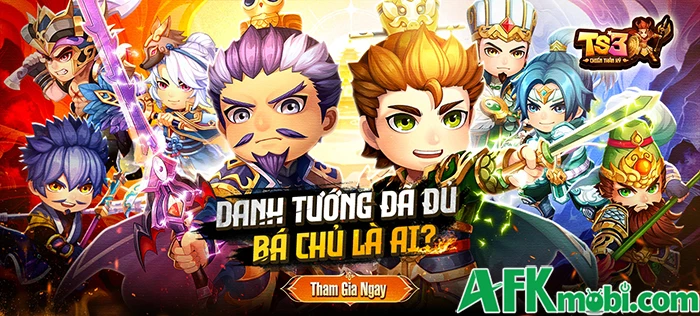 TS3 Chiến Thần Ký game đấu tướng chiến thuật cập bến Việt Nam