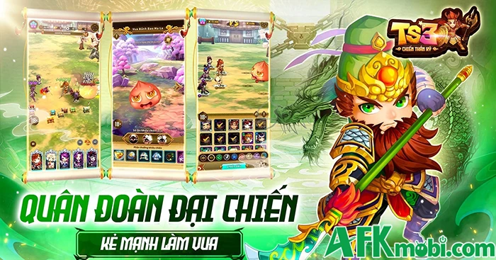 TS3 Chiến Thần Ký game đấu tướng chiến thuật cập bến Việt Nam