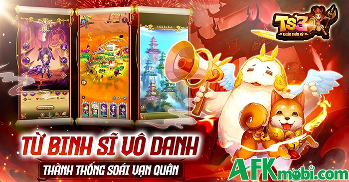 TS3 Chiến Thần Ký game đấu tướng chiến thuật cập bến Việt Nam