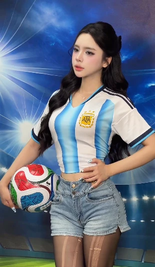 Tú Anh Susu cổ vũ Argentina mùa World Cup, khiến fan bóng đá được dịp bàn tán xôn xao Tú Anh Susu cổ vũ Argentina mùa World Cup, khiến fan bóng đá được dịp bàn tán xôn xao
