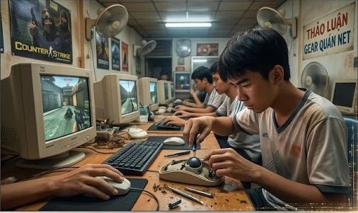 Từ bàn phím cao su và chuột bi Mitsumi huyền thoại đến những tiếng "lách tách" của switch, thứ âm thanh ma mị khiến cánh mày râu mê mẩn