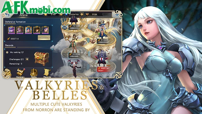 Valkyries Arena game đấu tướng chiến thuật theo lối loạn chiến