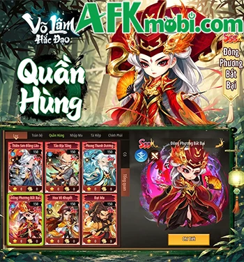Võ Lâm Hắc Đạo game đấu tướng chiến thuật cập bến Việt Nam Võ Lâm Hắc Đạo game đấu tướng chiến thuật cập bến Việt Nam