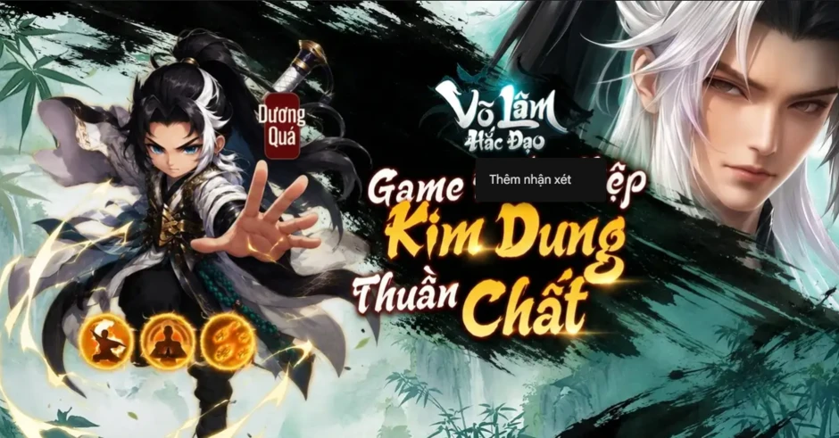 Võ Lâm Hắc Đạo: Tuyệt phẩm kiếm Kim Dung hiệp thuần chất, tái hiện chuẩn nguyên tác nhất năm 2026 là đây