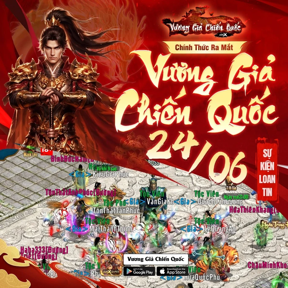Vương Giả Chiến Quốc công bố lộ trình ra mắt, tung link tải trực tiếp cho cả Android và iOS