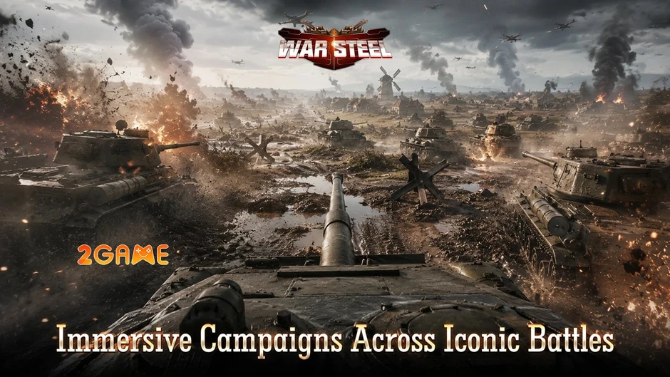 War Steel Tái Định Nghĩa Nghệ Thuật Chiến Lược Trên Mobile