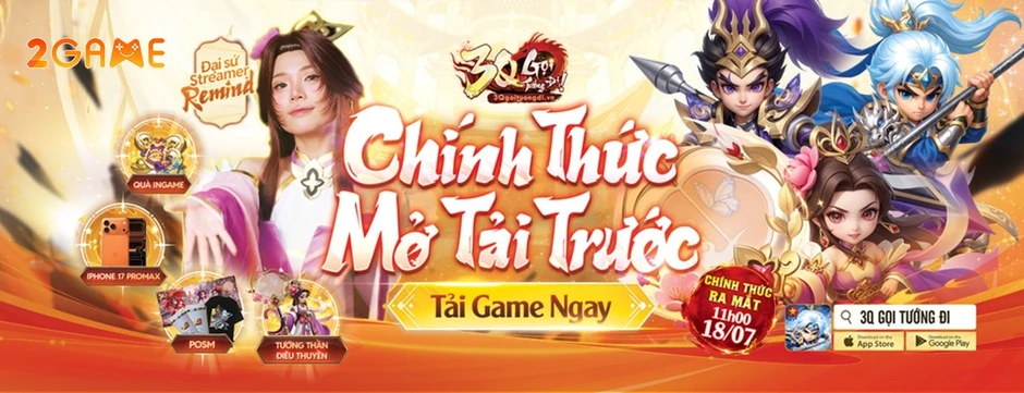 3Q Gọi Tướng Đi - Game chiến thuật “Trendy” khuấy đảo Tam Quốc 3Q Gọi Tướng Đi - Game chiến thuật “Trendy” khuấy đảo Tam Quốc