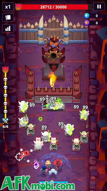 Arcane Ball: Cùng đội anh hùng bắn những quả cầu nảy phòng thủ