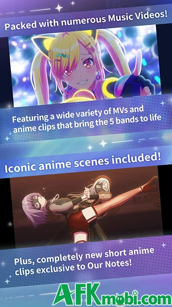 BanG Dream! Our Notes game nhịp điệu mới của IP BanG Dream!