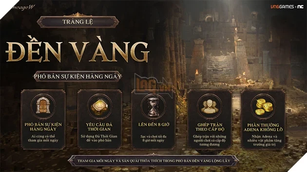 Big Update Lineage W mở nền kinh tế Adena, giúp game thủ tăng tốc sức mạnh trước đại chiến công thành Kent